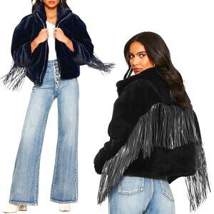 Blue Revival Dancing in the Moonlight Fringe Jacket